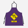Caution Moody-Unisex-Kitchen-Apron-imisko
