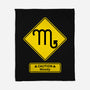 Caution Moody-None-Fleece-Blanket-imisko