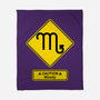Caution Moody-None-Fleece-Blanket-imisko