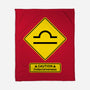 Caution Indecisiveness-None-Fleece-Blanket-imisko