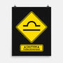 Caution Indecisiveness-None-Matte-Poster-imisko