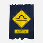 Caution Indecisiveness-None-Polyester-Shower Curtain-imisko