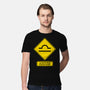 Caution Indecisiveness-Mens-Premium-Tee-imisko