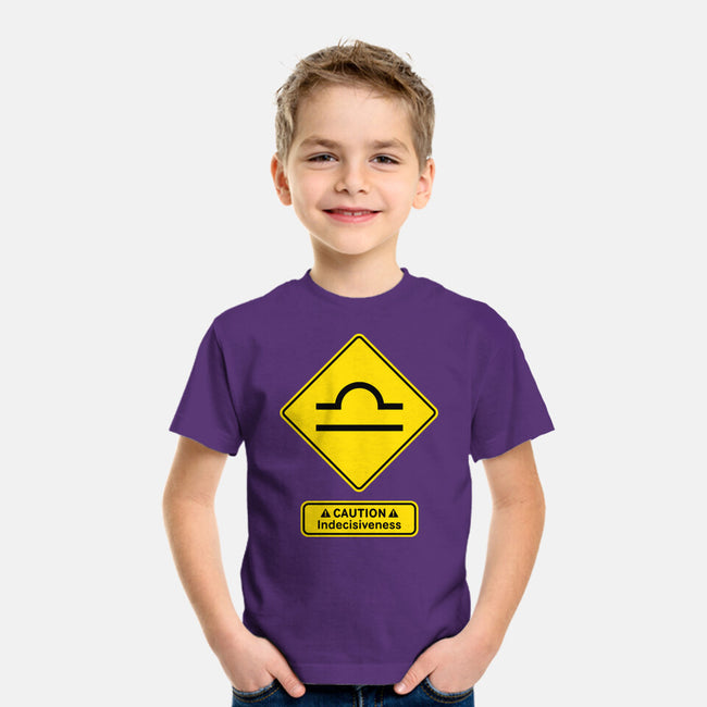 Caution Indecisiveness-Youth-Basic-Tee-imisko