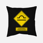 Caution Indecisiveness-None-Removable Cover w Insert-Throw Pillow-imisko