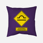Caution Indecisiveness-None-Removable Cover w Insert-Throw Pillow-imisko