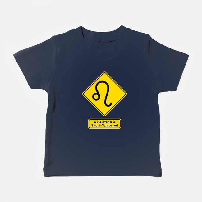 Caution Short-Tempered-Baby-Basic-Tee-imisko