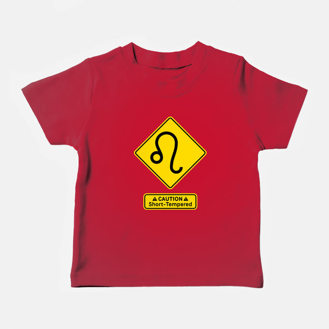 Caution Short-Tempered-Baby-Basic-Tee-imisko