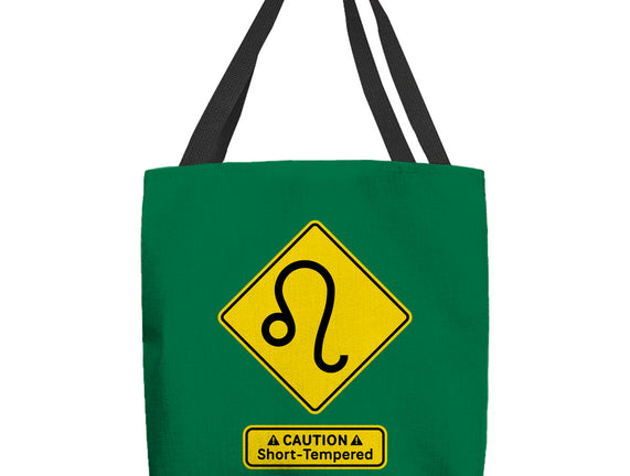 Caution Short-Tempered