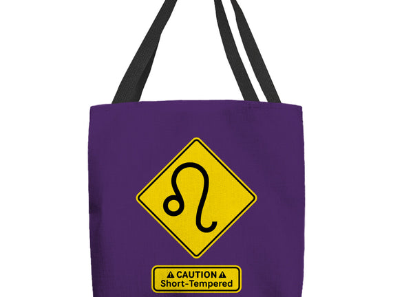 Caution Short-Tempered