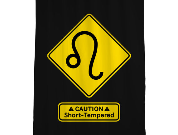 Caution Short-Tempered