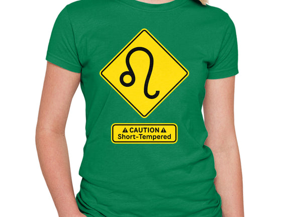 Caution Short-Tempered