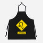 Caution Short-Tempered-Unisex-Kitchen-Apron-imisko