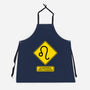 Caution Short-Tempered-Unisex-Kitchen-Apron-imisko