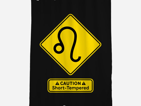 Caution Short-Tempered