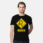 Caution Short-Tempered-Mens-Premium-Tee-imisko