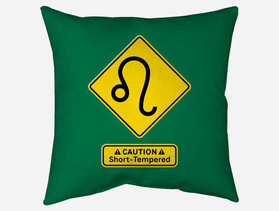 Caution Short-Tempered