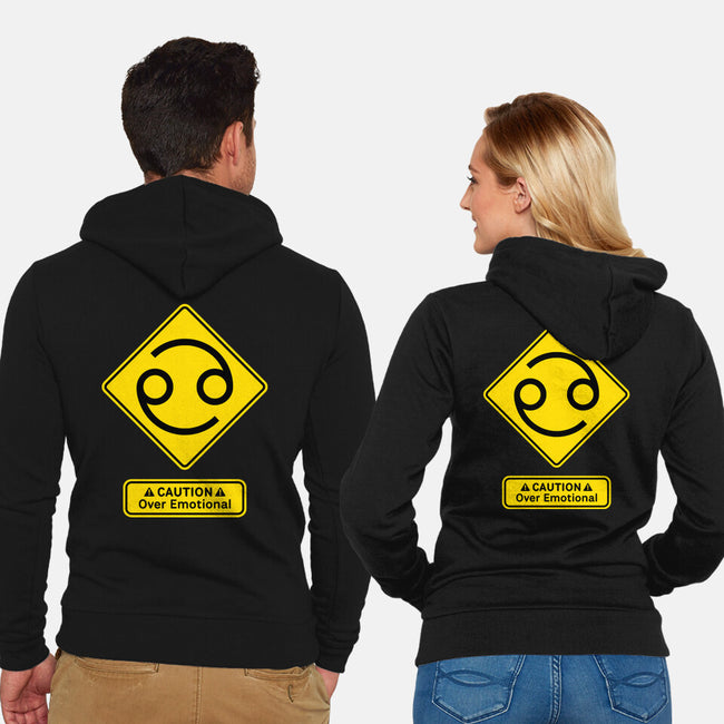 Caution Over Emotional-Unisex-Zip-Up-Sweatshirt-imisko