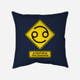 Caution Over Emotional-None-Removable Cover w Insert-Throw Pillow-imisko