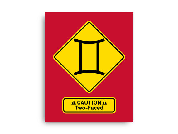Caution Two-Faced