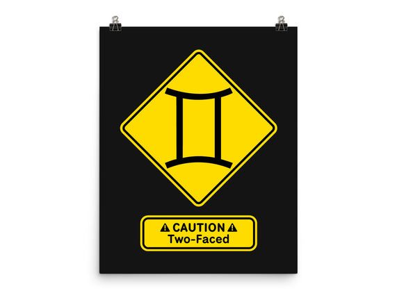 Caution Two-Faced