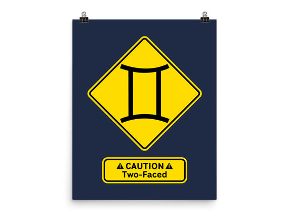 Caution Two-Faced