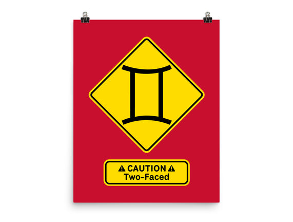 Caution Two-Faced