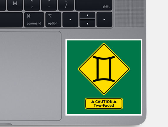 Caution Two-Faced