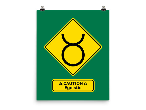 Caution Egoistic