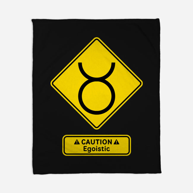Caution Egoistic-None-Fleece-Blanket-imisko