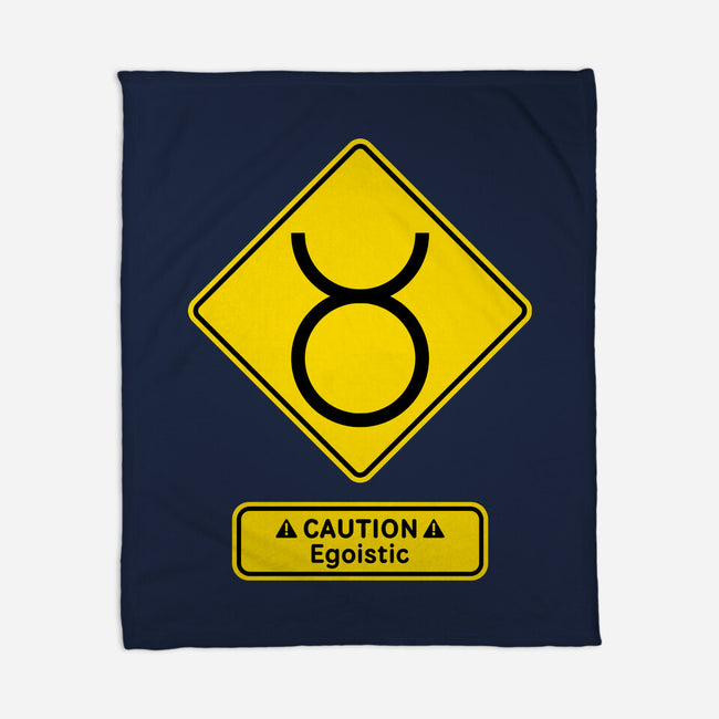 Caution Egoistic-None-Fleece-Blanket-imisko