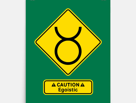 Caution Egoistic