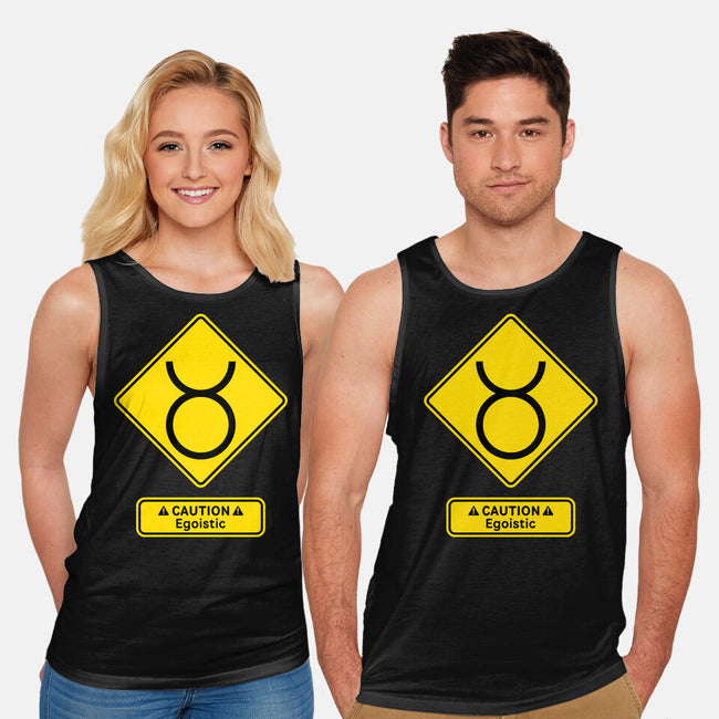 Caution Egoistic-Unisex-Basic-Tank-imisko