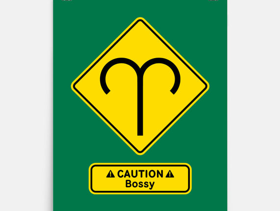 Caution Bossy