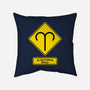 Caution Bossy-None-Removable Cover w Insert-Throw Pillow-imisko