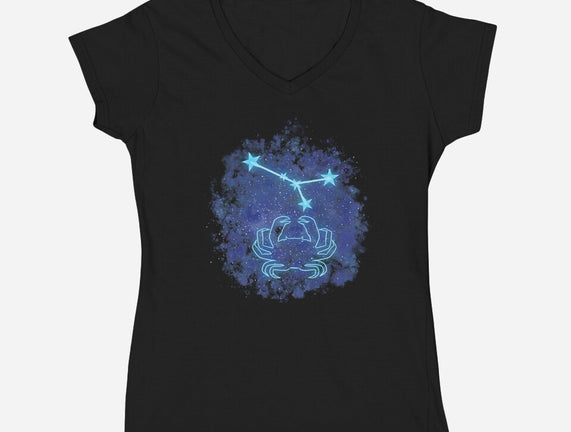Cancer Neon Constellation