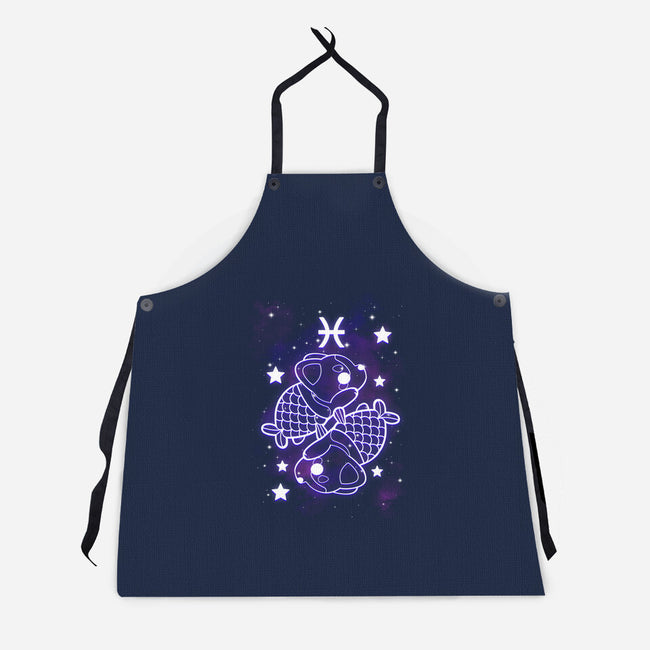 Cute Pisces-Unisex-Kitchen-Apron-NemiMakeit