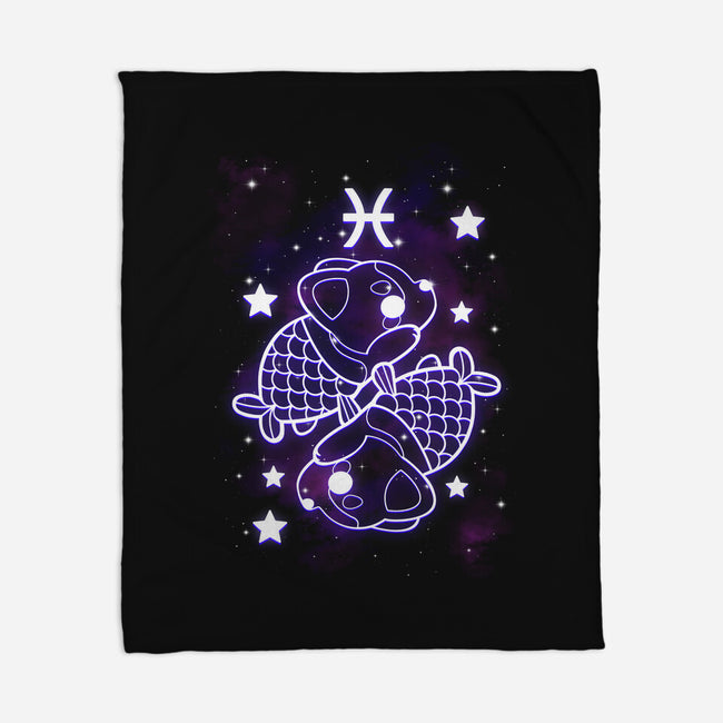 Cute Pisces-None-Fleece-Blanket-NemiMakeit