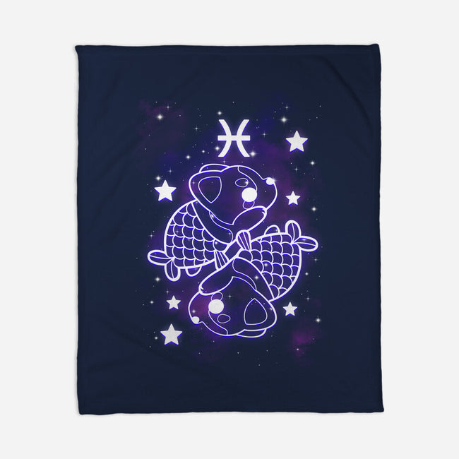 Cute Pisces-None-Fleece-Blanket-NemiMakeit