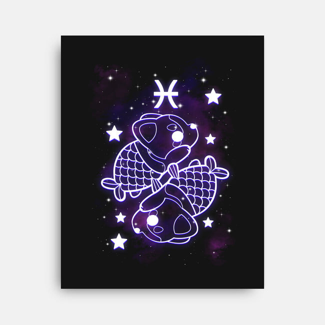 Cute Pisces-None-Stretched-Canvas-NemiMakeit