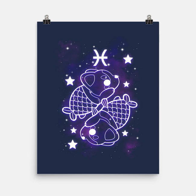 Cute Pisces-None-Matte-Poster-NemiMakeit