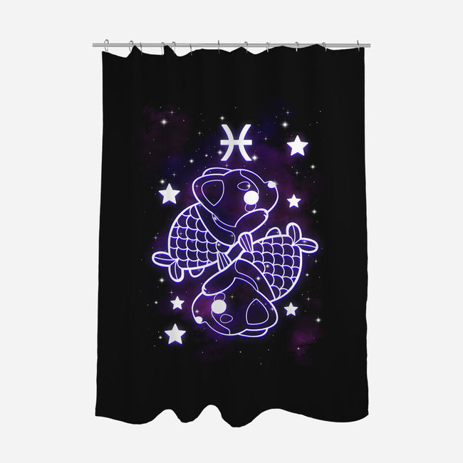 Cute Pisces-None-Polyester-Shower Curtain-NemiMakeit
