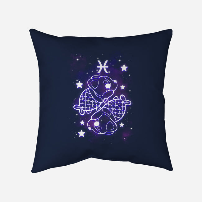 Cute Pisces-None-Removable Cover w Insert-Throw Pillow-NemiMakeit