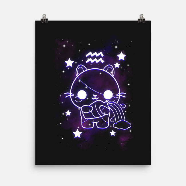 Cute Aquarius-None-Matte-Poster-NemiMakeit