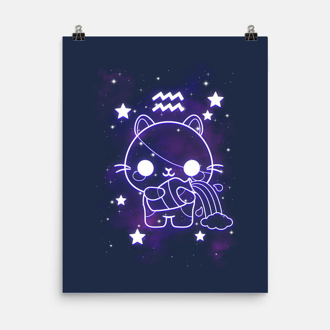 Cute Aquarius-None-Matte-Poster-NemiMakeit