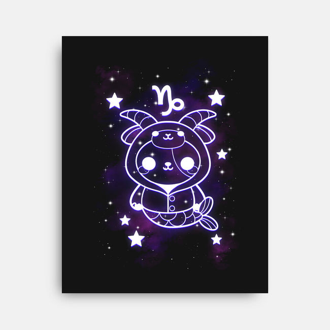 Cute Capricorn-None-Stretched-Canvas-NemiMakeit