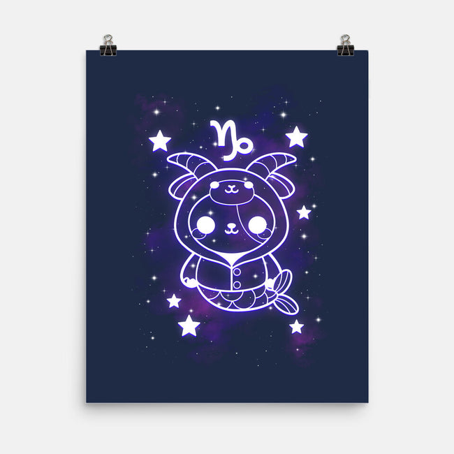 Cute Capricorn-None-Matte-Poster-NemiMakeit