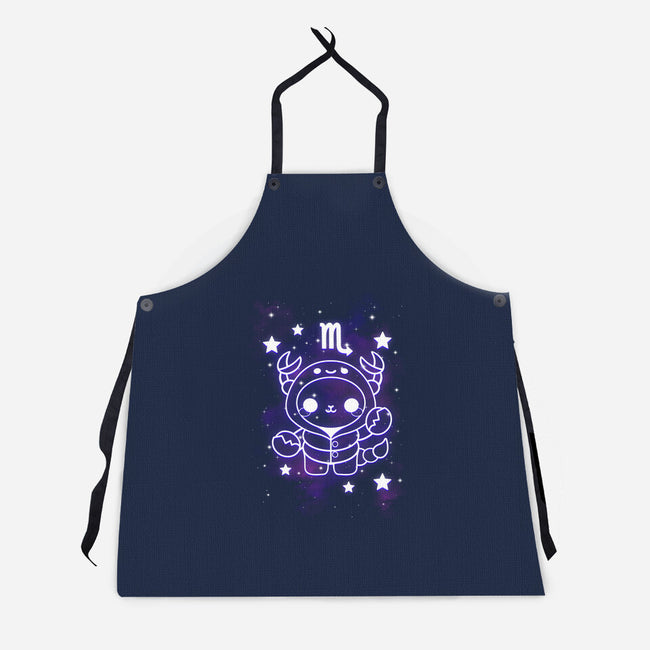 Cute Scorpio-Unisex-Kitchen-Apron-NemiMakeit