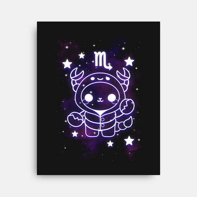 Cute Scorpio-None-Stretched-Canvas-NemiMakeit