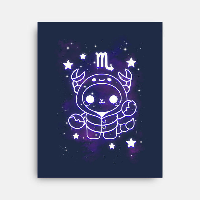 Cute Scorpio-None-Stretched-Canvas-NemiMakeit